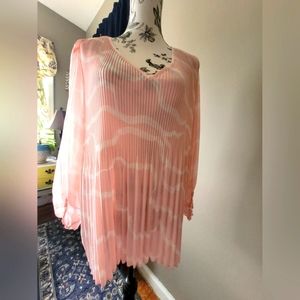 Nine west long sleeve blouse sz  xL